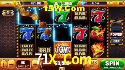 Jackpots e promoções na 71X Com